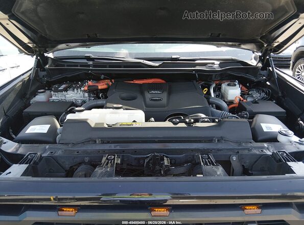 5TFPC5DBXRX077686 2024 TOYOTA TUNDRA HYBRID Black უკანა ხედი