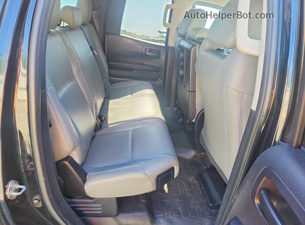 5TFRM5F12KX138111 2019 TOYOTA TUNDRA Black უკანა სავარძლების ხედი