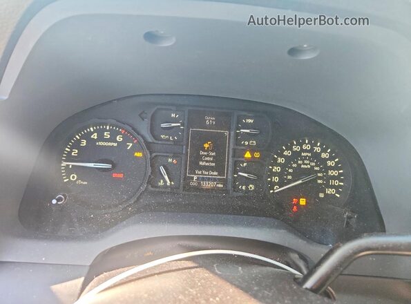5TFRM5F12KX138111 2019 TOYOTA TUNDRA Black ხელსაწყოთა პანელის ხედი