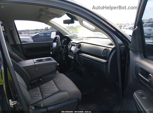 5TFRM5F12KX139534 2019 TOYOTA TUNDRA Black წინა სალონის ხედი