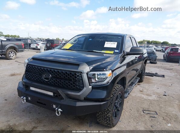 5TFRM5F12KX139534 2019 TOYOTA TUNDRA Black წინა მარცხენა ხედი სამი მეოთხედიდან