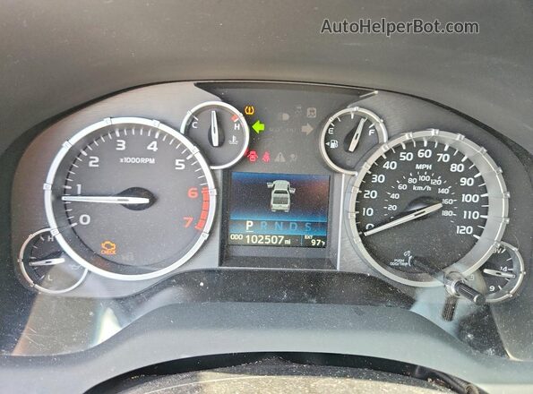 5TFRM5F13HX115901 2017 TOYOTA TUNDRA Серый Вид щитка приборов