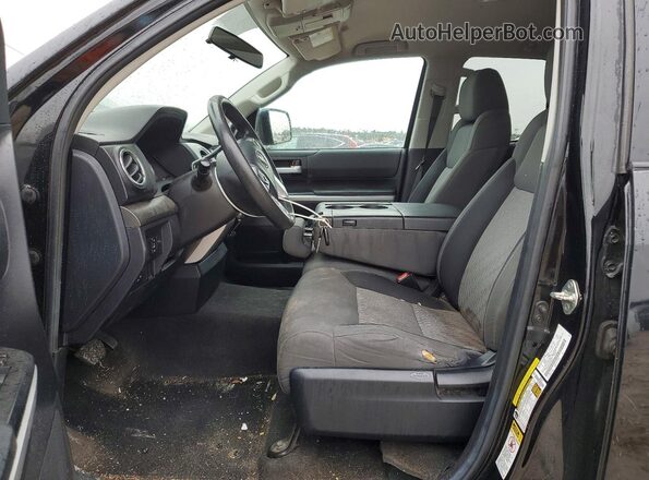 5TFRM5F15GX104963 2016 TOYOTA TUNDRA Black Вид салону спереду
