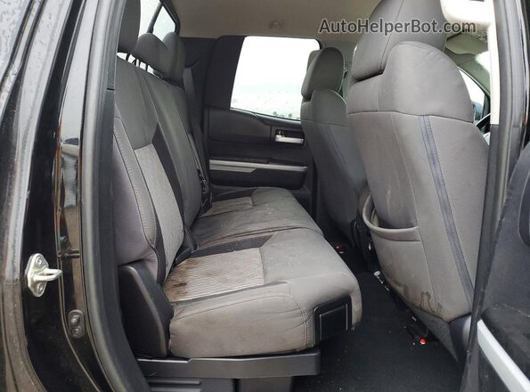 5TFRM5F15GX104963 2016 TOYOTA TUNDRA Black Вид задніх сидінь