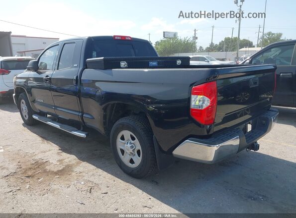 5TFRM5F15JX125738 2018 TOYOTA TUNDRA Black Rear left