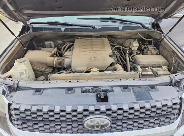 5TFRM5F18JX123370 2018 TOYOTA TUNDRA Gray Սալոնի հետևի տեսք