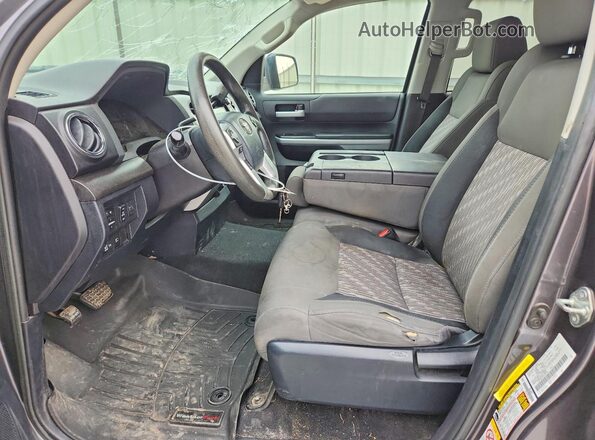 5TFRM5F18JX123370 2018 TOYOTA TUNDRA Gray Սալոնի դիմացի տեսք