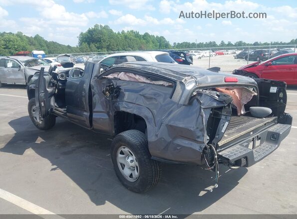 5TFRX5GN0JX117202 2018 TOYOTA TACOMA Gray Rear left