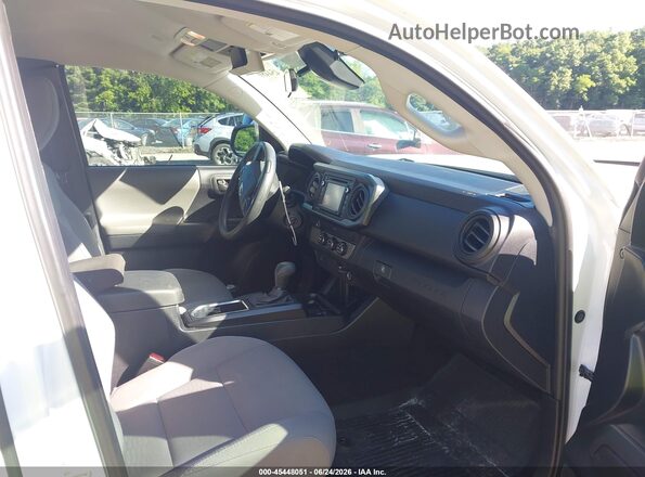 5TFRX5GN0KX162044 2019 TOYOTA TACOMA White Vista interior delantera