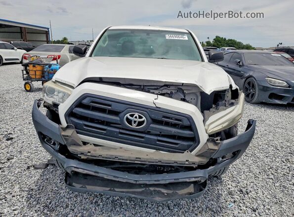 5TFRX5GN1HX090845 2017 TOYOTA TACOMA White Front view