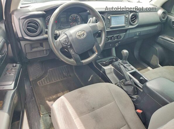 5TFRX5GN1HX090845 2017 TOYOTA TACOMA White Dashboard view