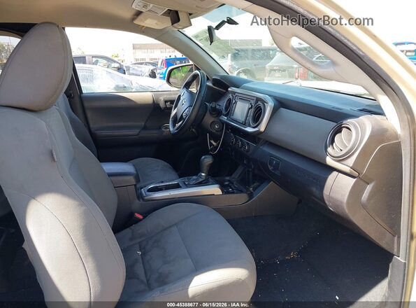 5TFRX5GN2GX072062 2016 TOYOTA TACOMA Beige Вид салону спереду