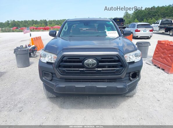 5TFRX5GN2JX105892 2018 TOYOTA TACOMA Серый Вид щитка приборов