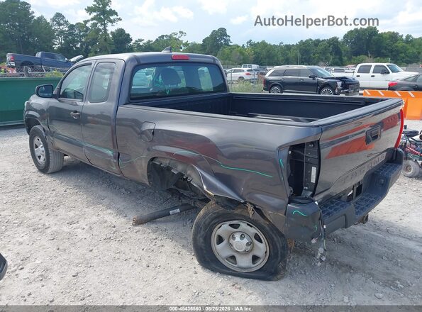 5TFRX5GN2JX105892 2018 TOYOTA TACOMA Серый Задняя левая четверть