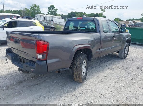5TFRX5GN2JX105892 2018 TOYOTA TACOMA Серый Задняя правая четверть