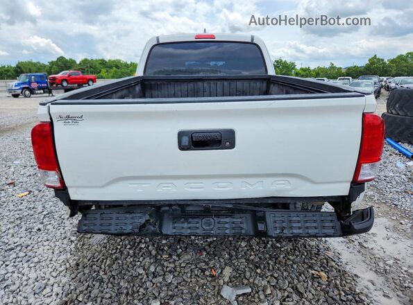 5TFRX5GN4HX086014 2017 TOYOTA TACOMA White Հետևի տեսք