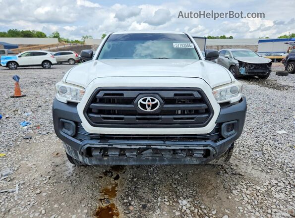 5TFRX5GN4HX086014 2017 TOYOTA TACOMA White Դիմացի տեսք