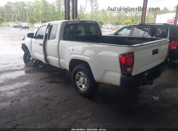 5TFRX5GN9KX161104 2019 TOYOTA TACOMA White Tył lewy