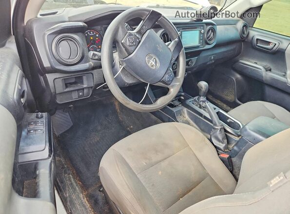 5TFRX5GNXKX143081 2019 TOYOTA TACOMA White Widok deski rozdzielczej
