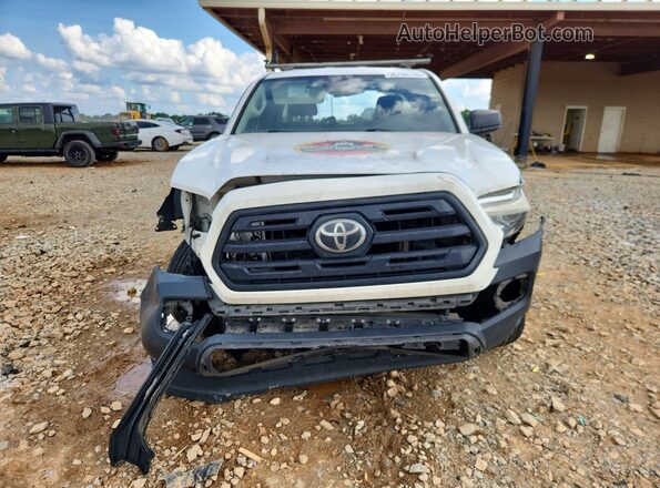 5TFRX5GNXKX143081 2019 TOYOTA TACOMA White Widok z przodu