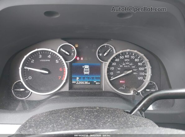 5TFRY5F12GX205107 2016 TOYOTA TUNDRA Белый Вид задних сидений