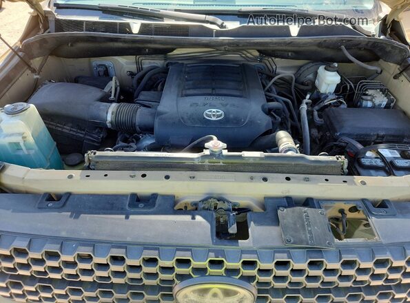 5TFRY5F13LX255962 2020 TOYOTA TUNDRA Beige უკანა სალონის ხედი