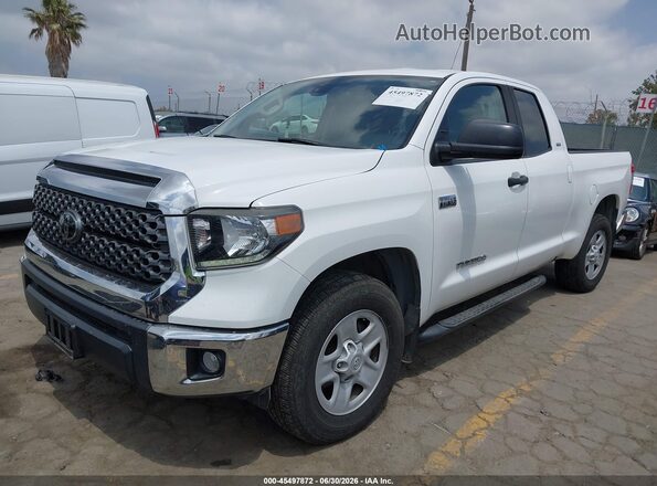 5TFRY5F13LX267657 2020 TOYOTA TUNDRA White Передня ліва чверть