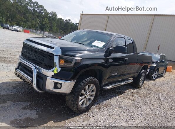 5TFRY5F15GX199724 2016 TOYOTA TUNDRA Black Vista tres cuartos delantera izquierda