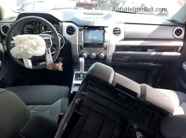 5TFRY5F17LX270674 2020 TOYOTA TUNDRA Gray წინა პანელის ხედი