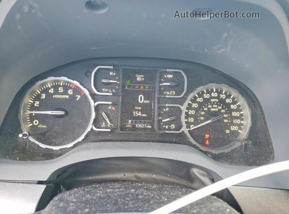 5TFRY5F17LX270674 2020 TOYOTA TUNDRA Gray ხელსაწყოთა პანელის ხედი