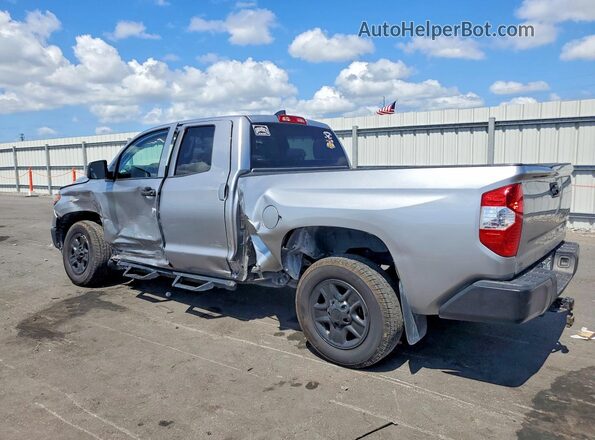 5TFRY5F18MX294418 2021 TOYOTA TUNDRA Серебряный Задняя левая четверть
