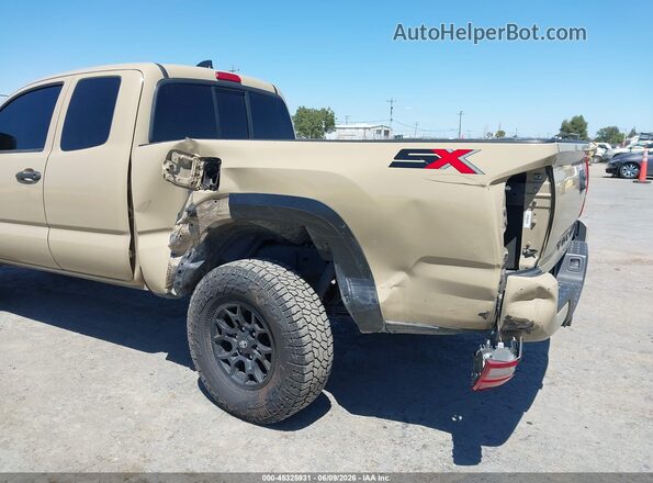 5TFRZ5CN3LX090175 2020 TOYOTA TACOMA Tan Vista frontal