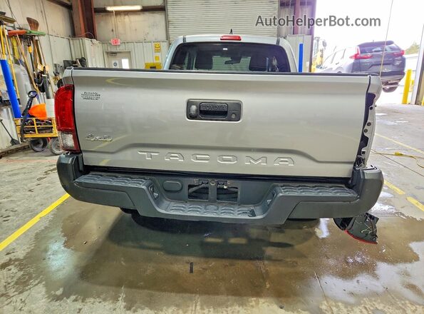 5TFSX5EN3LX071775 2020 TOYOTA TACOMA Silver Հետևի տեսք