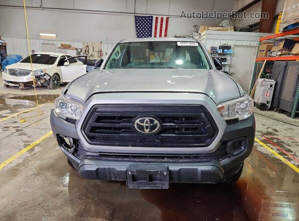5TFSX5EN3LX071775 2020 TOYOTA TACOMA Silver Դիմացի տեսք