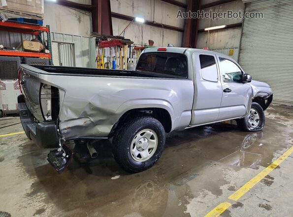 5TFSX5EN3LX071775 2020 TOYOTA TACOMA Silver Հետևի աջ