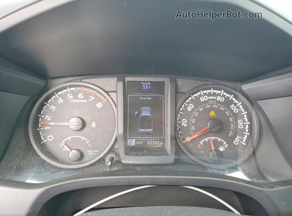 5TFSX5EN4KX066325 2019 TOYOTA TACOMA Gray Սարքավորումների վահանակի տեսք