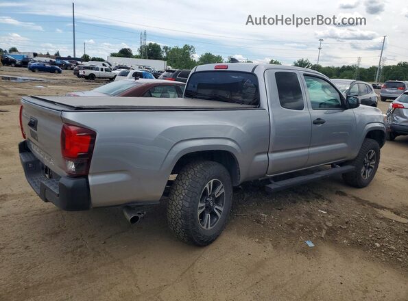 5TFSX5EN5KX069217 2019 TOYOTA TACOMA Silver Հետևի աջ