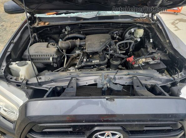 5TFSX5EN6HX056839 2017 TOYOTA TACOMA Gray Vista interior trasera