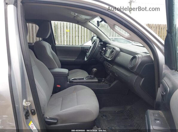 5TFSX5EN6KX068173 2019 TOYOTA TACOMA Silver Front interior view