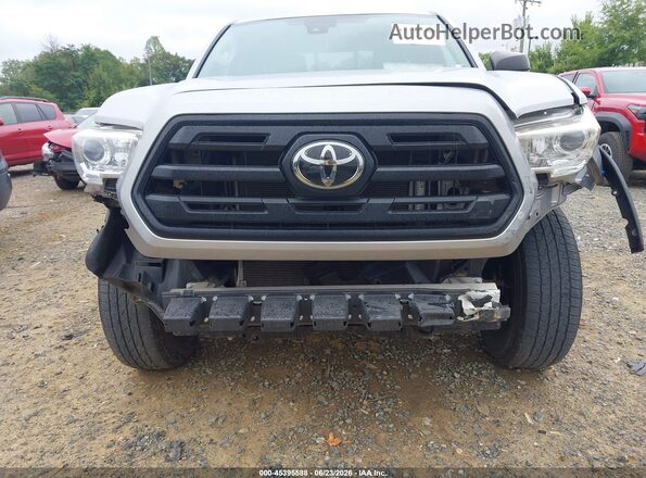 5TFSX5EN6KX068173 2019 TOYOTA TACOMA Silver Front view