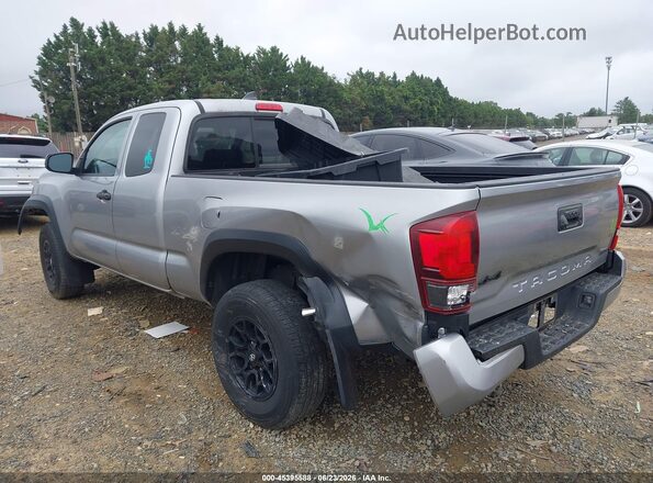 5TFSX5EN6KX068173 2019 TOYOTA TACOMA Silver Rear left