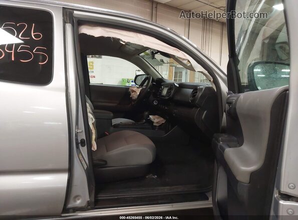 5TFSX5EN6KX070277 2019 TOYOTA TACOMA Silver Front interior view