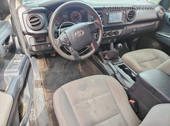 5TFSX5EN7HX049740 2017 TOYOTA TACOMA Silver წინა პანელის ხედი