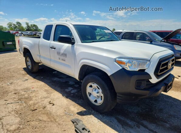 5TFSX5EN7LX071875 2020 TOYOTA TACOMA Белый Передняя правая четверть