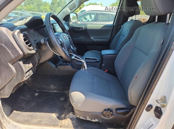 5TFSX5EN7LX071875 2020 TOYOTA TACOMA Белый Вид салона спереди