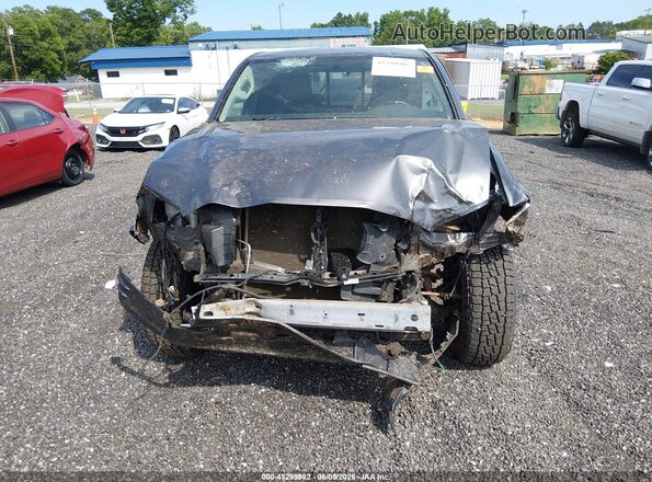 5TFSX5ENXGX040304 2016 TOYOTA TACOMA Gray წინა ხედი
