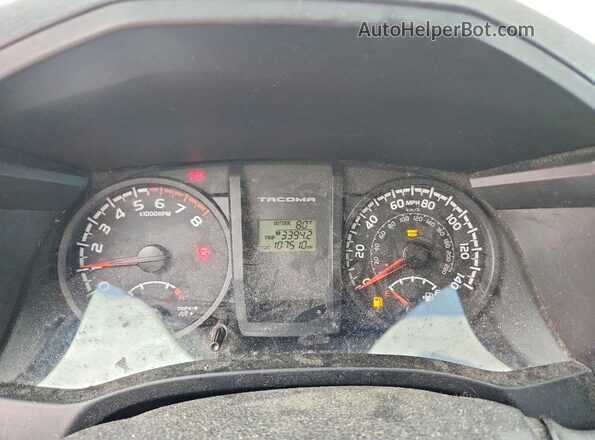 5TFSX5ENXGX047284 2016 TOYOTA TACOMA Красный Вид щитка приборов