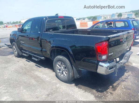 5TFSX5ENXKX069374 2019 TOYOTA TACOMA Black Trasero izquierdo