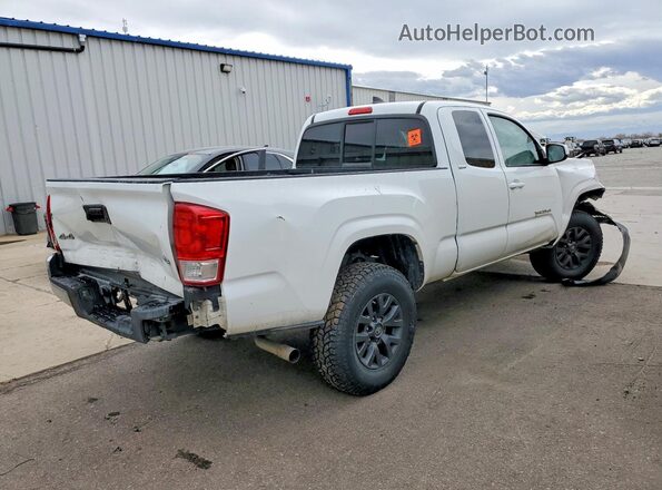 5TFSZ5AN0GX029635 2016 TOYOTA TACOMA Белый Задняя правая четверть
