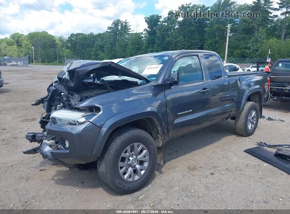 5TFSZ5AN0HX118123 2017 TOYOTA TACOMA Gray Front left